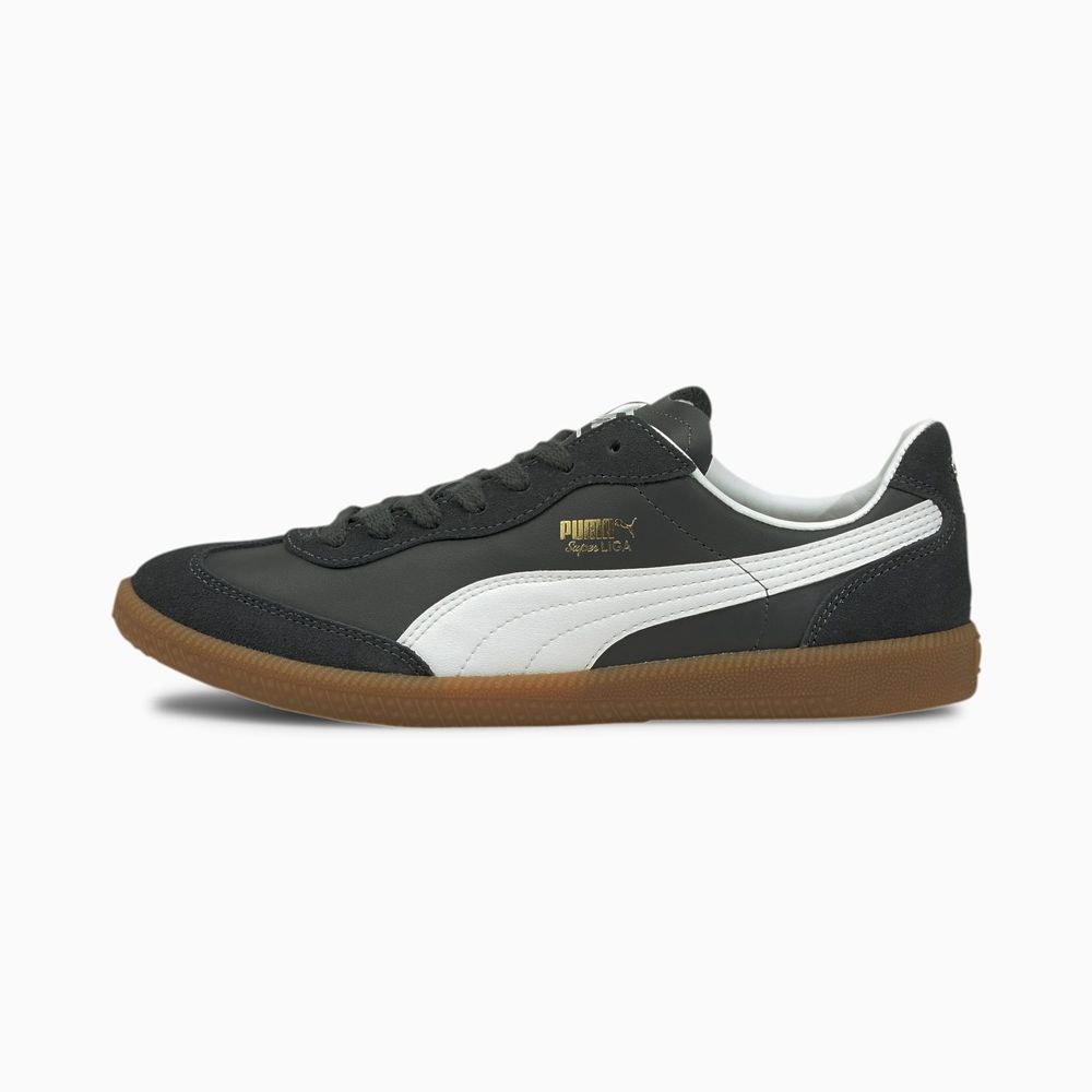 Puma Super Liga OG Retro Férfi Sportcipő - Sötétkék/Fehér ( Hungary - VHITM6531 )